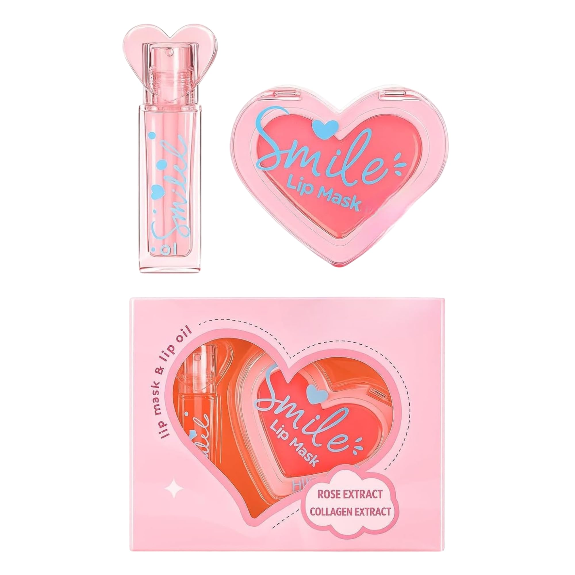 Buy KissCharm Plant Extract Lip Care Set: Hydrating Lip Oil